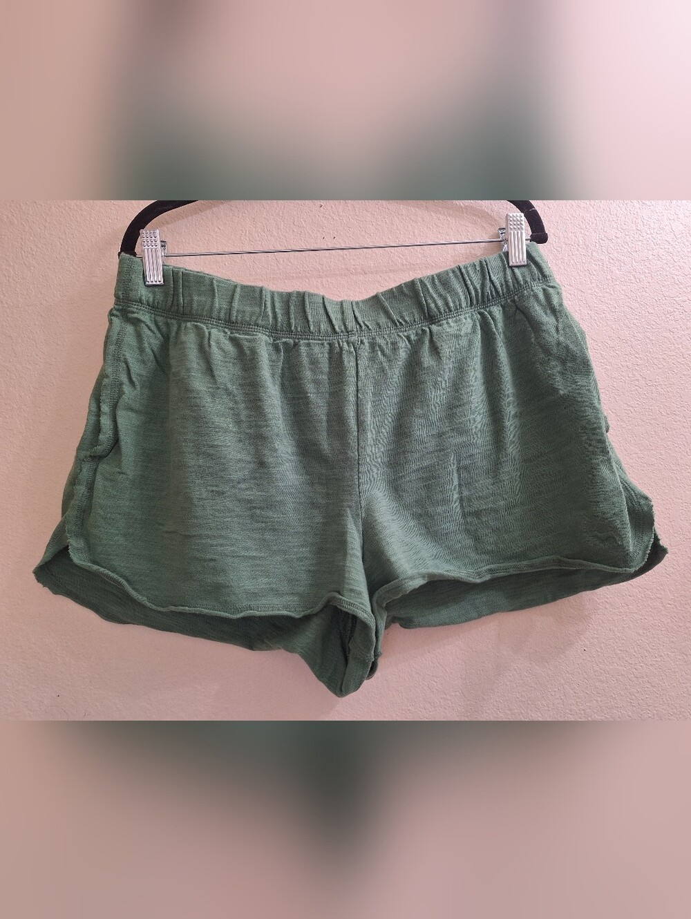 PINK Victoria's Secret Olive Green Athletic Lounge Shorts